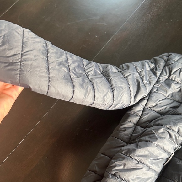 Cat & Jack Gray/Black Puffer Jacket - Picture 4 of 5